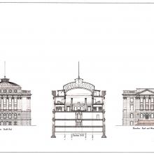 Parliament Building, A.M. Jeffers, Architect, 1908, Provincial Archives of Alberta, PR1993.0445/2