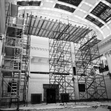 Decorating Legislative Chamber, November 1956, Provincial Archives of Alberta, Photo PA43.3