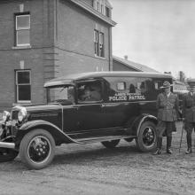 Alberta Provincial Police Patrol Car. <BR />Photo BL80