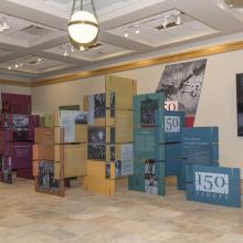 150 Firsts: How Alberta Changed Canada…Forever exhibit, Provincial Archives of Alberta