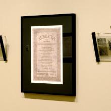 Inauguration Display, Provincial Archives of Alberta